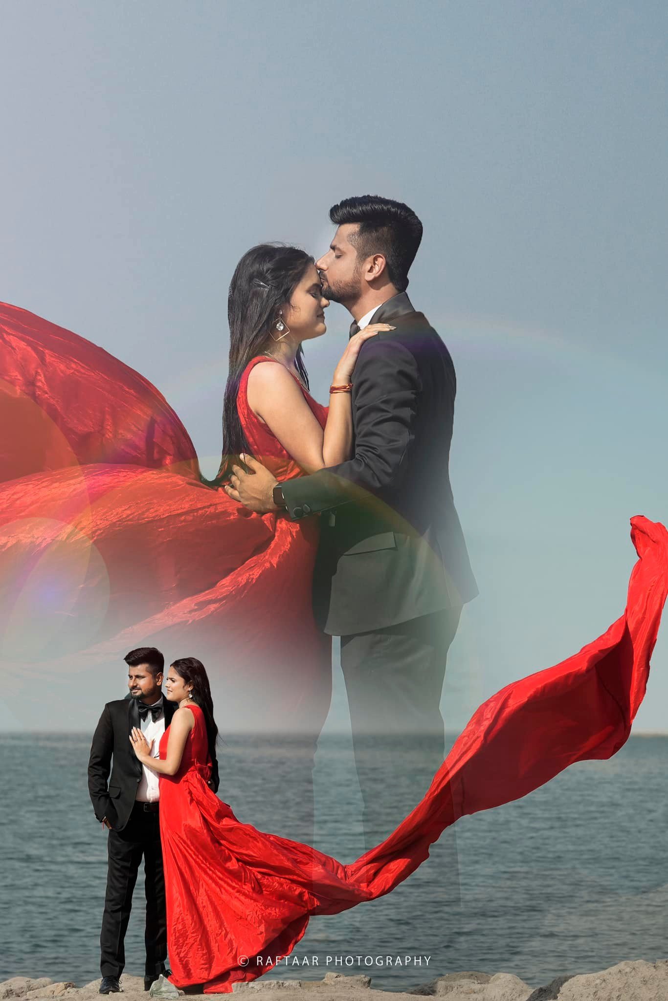 Raftaar wedding portrait